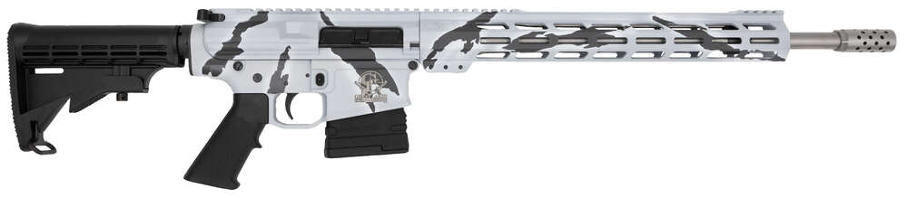 Rifles Long Guns Great Lakes Firearms ZPAP M85 308Win GLFA AR-10 308WIN 18 PURSUIT SNOW CAMO/SS 10R